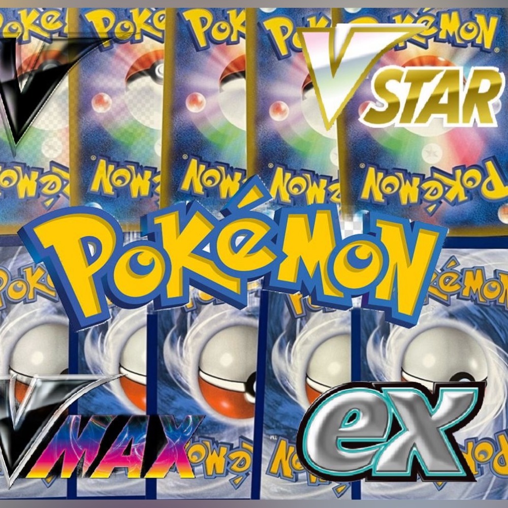 10 Pokémon Cards Bundle